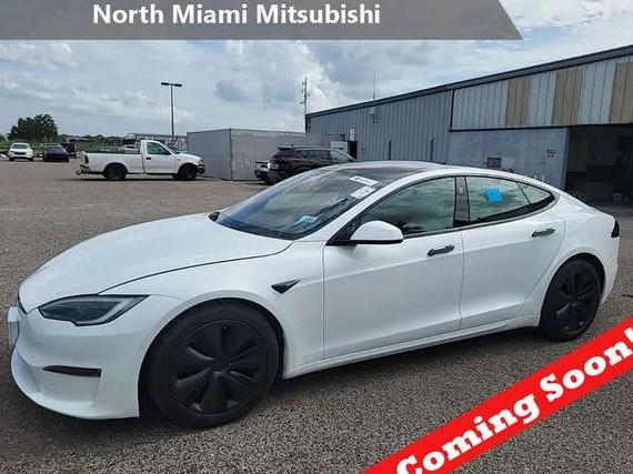 TESLA MODEL S 2022 5YJSA1E56NF487164 image